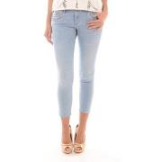 Jeans Kaporal jean pantacourt femme enya bleu