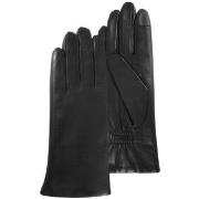 Gants Isotoner gants cuir doublés cachemire noir