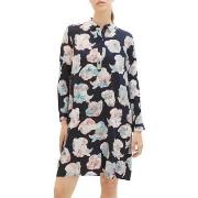 Robe Tom Tailor Robe FLOWER Black