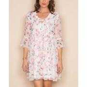 Robe Deeluxe - Robe fleurie - blanche