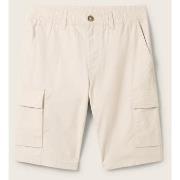 Short Tom Tailor - Bermuda cargo - beige