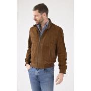 Blouson Smarty Blouson confort velours marron-048565