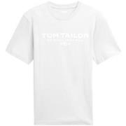 T-shirt Tom Tailor - Tee-shirt - blanc