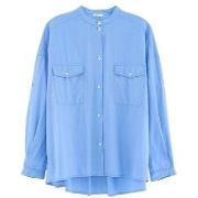 Chemise Bellerose Chemise Ketty Femme Blue Shirt