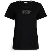 T-shirt Liu Jo T-shirt en coton avec logo et strass