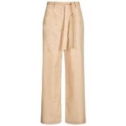 Pantalon Liu Jo Pantalon beige en popeline