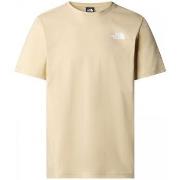 T-shirt The North Face NF0A87NP M SS BOX NSE TEE-3X41 GRAVEL