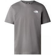 T-shirt The North Face NF0A87NP M SS BOX NSE TEE-ARX1 SMOKED PEARL