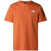 T-shirt The North Face NF0A87NP M SS BOX NSE TEE-6D21 IRON/BRONZE