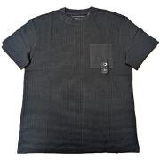 T-shirt Tom Tailor - Tee-shirt col rond - noir