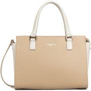 Sac à main LANCASTER Sac à main Zippée M Smooth 437-03 Beige - Ecru