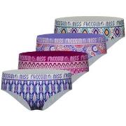 Boxers Freegun Lot de 4 culottes fille Ethnic