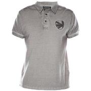 Polo enfant Deeluxe Polo Garçon Iron Gris