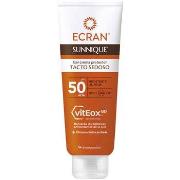 Protections solaires Ecran Sunnique Gel Crème Toucher Soie Spf50