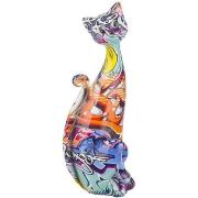 Statuettes et figurines Signes Grimalt Figure Cat Graffiti