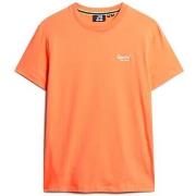 T-shirt Superdry Essential logo corail tsh mc