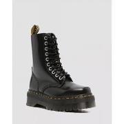 Bottes Dr. Martens 31147001 - 1490QUAD SQUARED-POLISHED SMOOTH BLACK