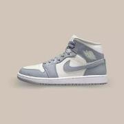 Baskets Nike Air 1 Mid Grey Sail