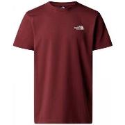 T-shirt The North Face NF0A87NG M SS SIMPLE DOME-0VO1 SUMAC