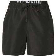 Maillots de bain Calvin Klein Jeans Double Waistband Swim Shorts Black