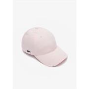 Casquette Lacoste Casquette en gabardine - rose pale