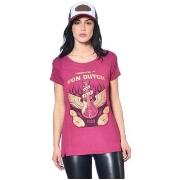 T-shirt Von Dutch Tee shirt femme fluide Fest