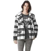 Veste Von Dutch Veste femme à carreaux avec patch Squares