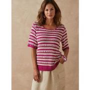 Pull Daxon by - Pull maille ruban brillante