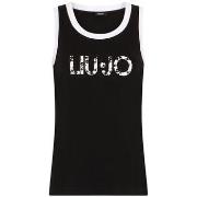 Blouses Liu Jo Top avec logo et perles