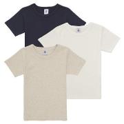 T-shirt enfant Petit Bateau 3 TEE SHIRTS MC