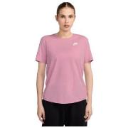 T-shirt Nike TEE SHIRT W NSW CLUB SS - ELEMENTAL PINK - XS