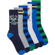 Chaussettes de sports Polo Ralph Lauren PL THLTC CL6 CREW SOCK 6 PACK