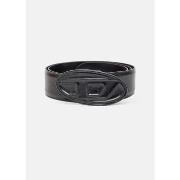 Ceinture Diesel Ceinture en Cuir Noir Effet Anguille