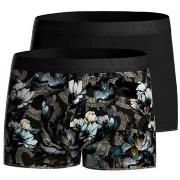 Boxers I Am Lot de 2 shortys en lyocell uni et fantaisie