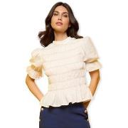 Blouses Minueto Top Lily White - White