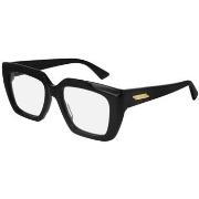 Lunettes de soleil Bottega Veneta BV1032O Cadres Optiques, Noir/Transp...