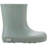 Bottes enfant IGOR Bottes de Pluie Barefoot Yogi Verde