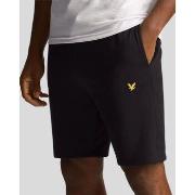 Short Lyle &amp; Scott ML414VOG SWEAT SHORT-Z865 JET BLACK