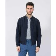 Blouson BOSS Veste slim fit avec bordure en tricot