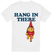 T-shirt Garfield Hang In There