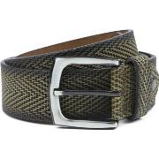 Ceinture Suitable Ceinture Structure En Cuir Vert