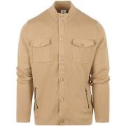 Sweat-shirt Blue Industry Veste Zippée Camel