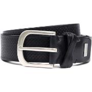 Ceinture Profuomo Ceinture en Cuir Roma Bleu Foncé