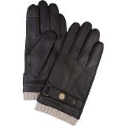 Gants Profuomo Gants Laine Marron Cuir