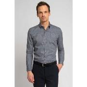 Chemise Suitable Chemise imprimée Bleu foncé