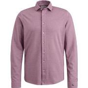 Chemise Cast Iron Chemise Jersey Piqué Mauve