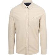 Chemise New Zealand Auckland NZA Chemise Omar Fine Corduroy Ecru