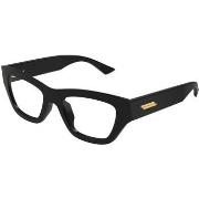 Lunettes de soleil Bottega Veneta BV1360O Cadres Optiques, Noir/Transp...