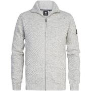 Sweat-shirt Petrol Industries Cardigan Kankakee Gris