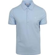 T-shirt Blue Industry Polo Piqué Bleu Clair